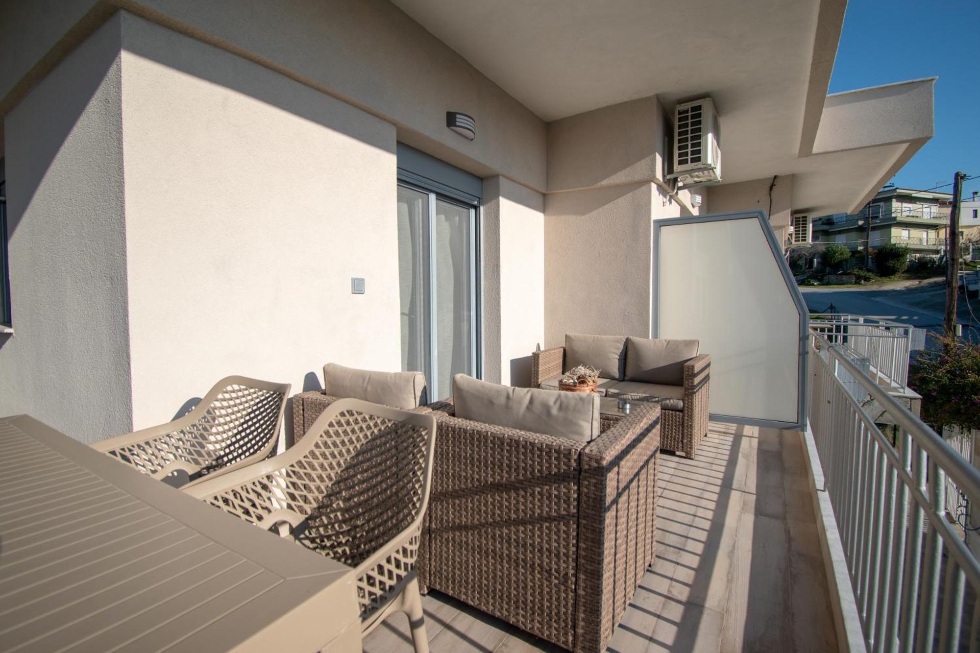 Magdalena Seaside Apartments Неа-Рода Екстер'єр фото